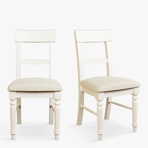 2 Upholstered Dining Chairs...