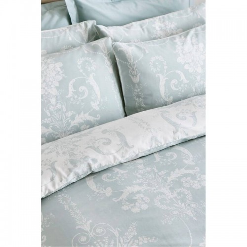 Classic floral design, Laura Ashley. Inspired by 18th century France, duckegg. 200 thread count cotton sateen. Reversible.