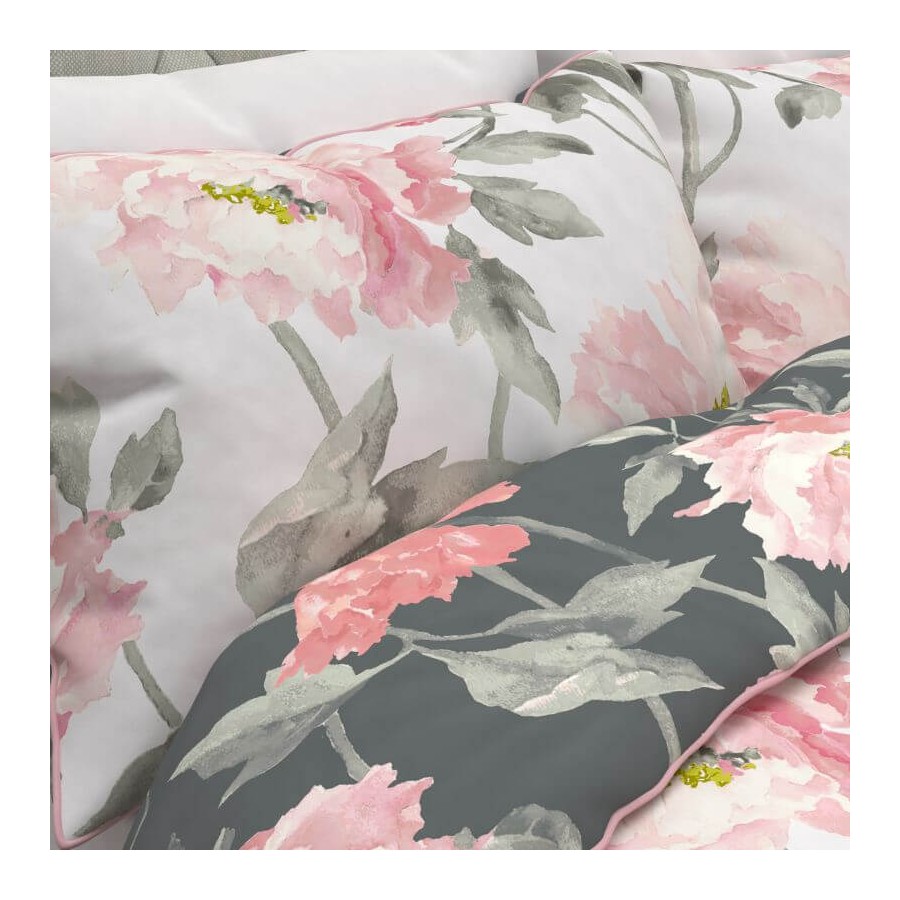 Peonies Dark Smoke Bedset, Laura Ashley