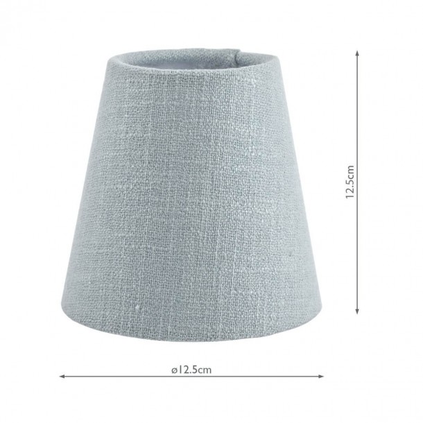 Laura Ashley lampshade, empire size, in duck egg Bacall fabric, design. Available in various sizes.
