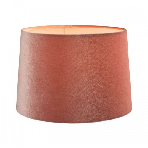 Velvet finish shade, Laura Ashley. Blush pink and in various diameters. For lamp base, or ceiling.