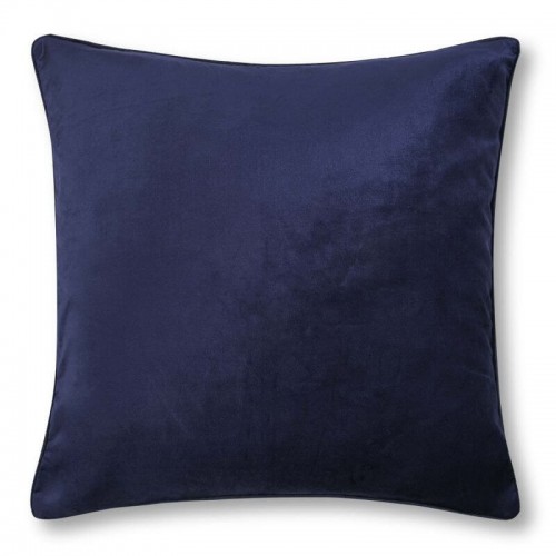 Nigella velvet cushion, by Laura Ashley in midnight blue. Square 50 x 50 cm. Padding included.
