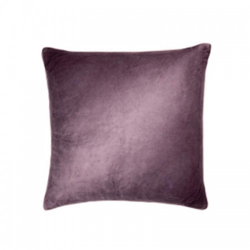 Laura Ashley Nigella velvet cushion in grape purple. Square 50 x 50 cm. Padding included.
