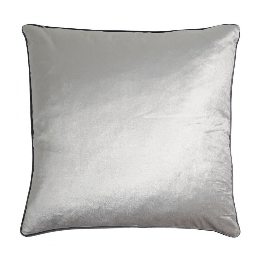 Nigella velvet cushion, by Laura Ashley in marble tone. Square 50 x 50 cm. Padding included.