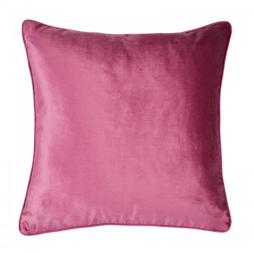 Velvet cushion Nigella, by Laura Ashley in pink. Square 50 x 50 cm. Padding included.