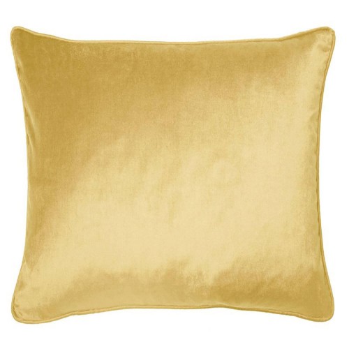 Velvet cushion Nigella, by Laura Ashley in an ochre tone. Square 50 x 50 cm. Padding included.