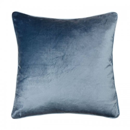 Laura Ashley Nigella velvet cushion in dark seaspray. Square 50 x 50 cm. Padding included.