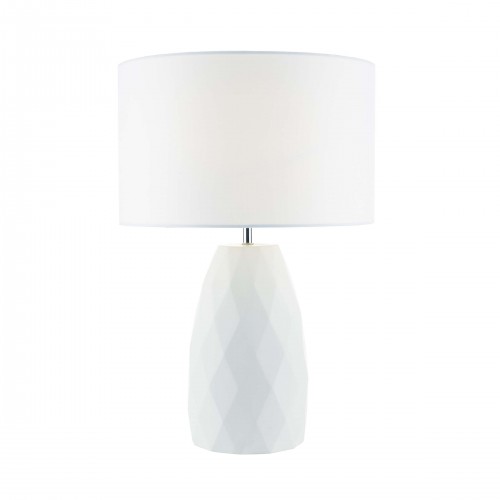 Lámpara de mesa Ciara blanco