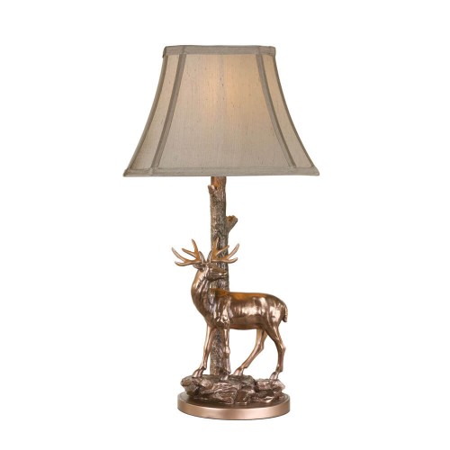 Gulliver Deer Table LAmp Brass