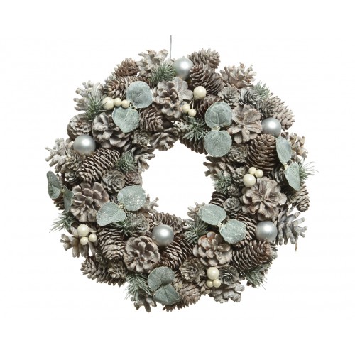 Frost Green Christmas Wreath