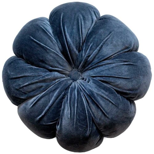 Blue Fleur Cushion