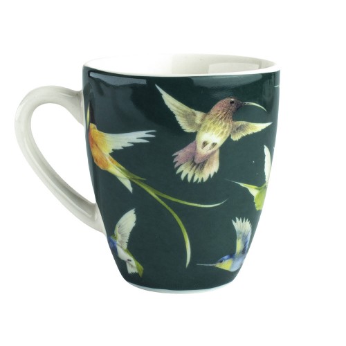 Mini mug Hummingbirds green