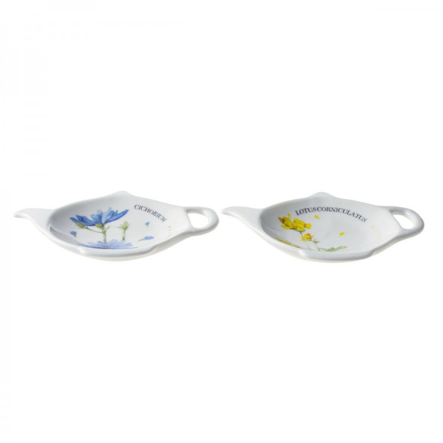 Set of 2 tea bags holders in giftbox, with a lovely floral design.