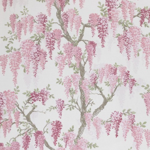 Wisteria Coral Pink Fabric