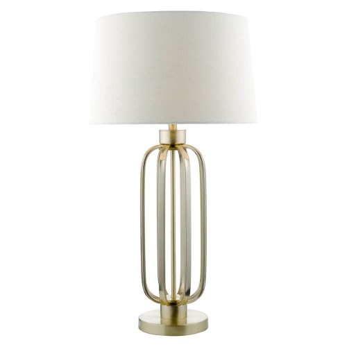 Lucie Table Lamp in Satin...
