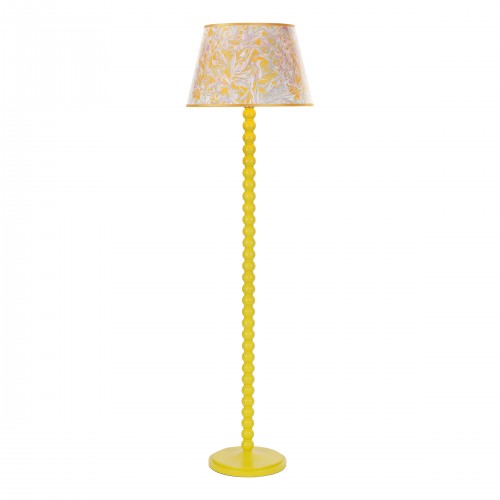 Spool Floor Lamp Yellow Base Only