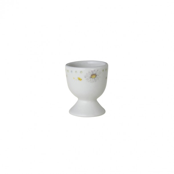Egg cup with a lovely floral design.