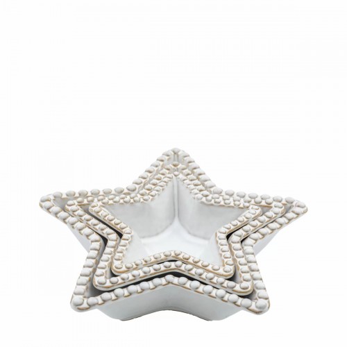 Beaded Star Bowl (Set of...