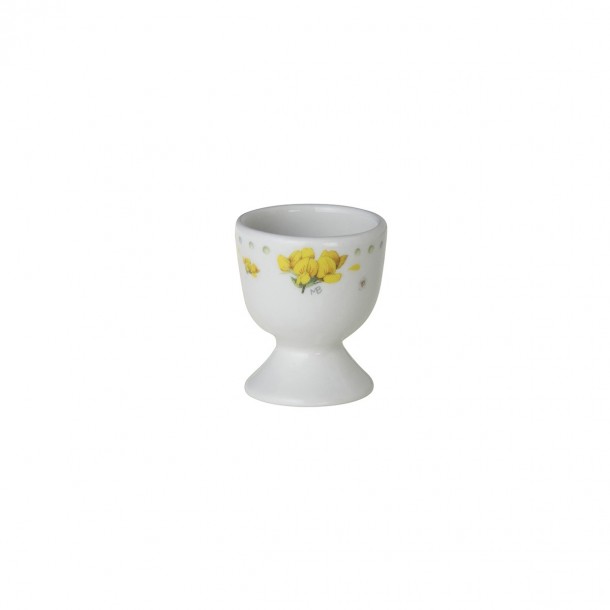 Egg cup with a lovely floral design.