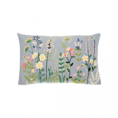 Meadow Embroidered Cushion