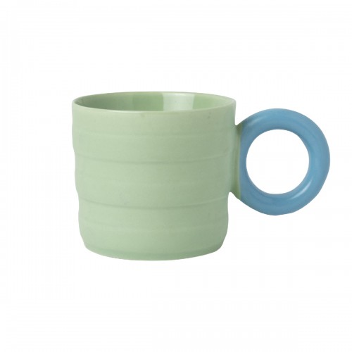 Taza Falke Menta con Asa Azul