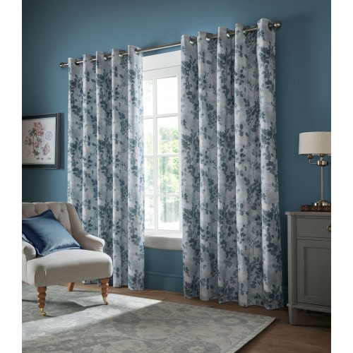 Cortinas Milhayes Azul...