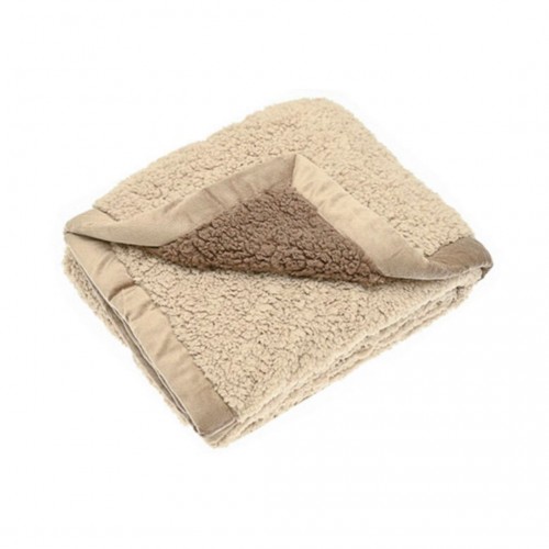 Cosy Sherpa Throw Linen /...