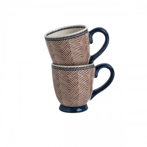 Set 2 Mug Edwin Blue Terra,...