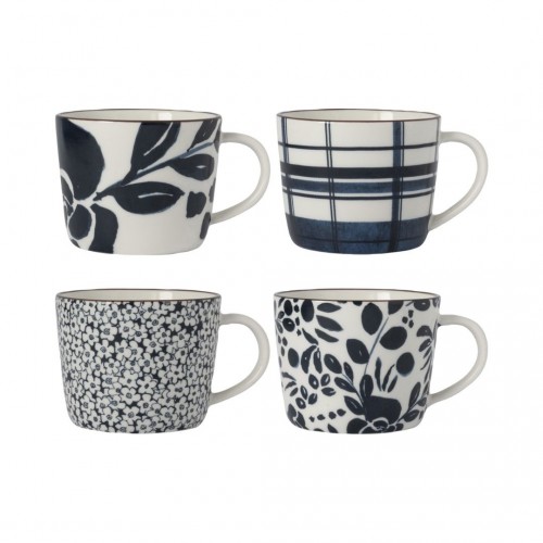 Giftset 4 Mugs assorti Blue...