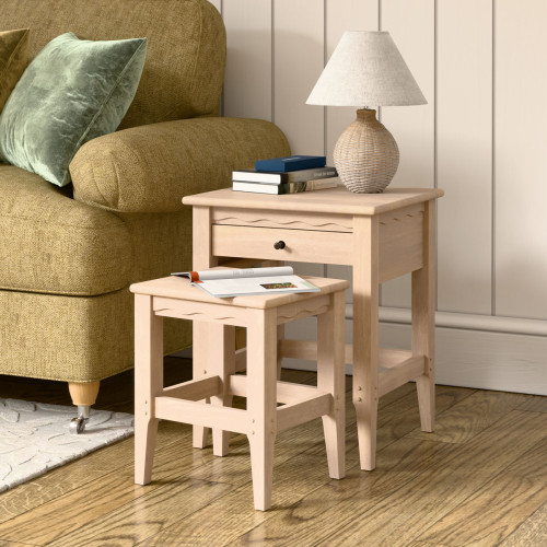 1 Drawer Nest Of Tables...