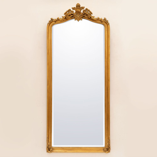 Espejo de pie Patricia dorado