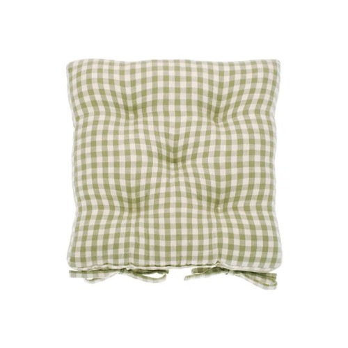 Cojín de asiento Gingham...