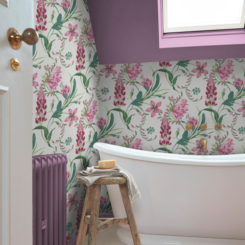 Botanist´S Mauve Wallpaper,...