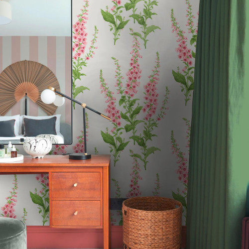 Papel Pintado Foxglove...