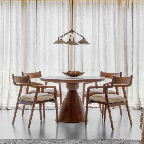 Monterey Round Wooden...