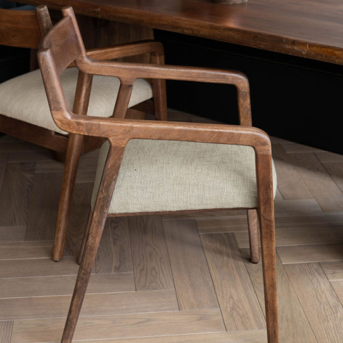 Monterey Wooden Upholstered...