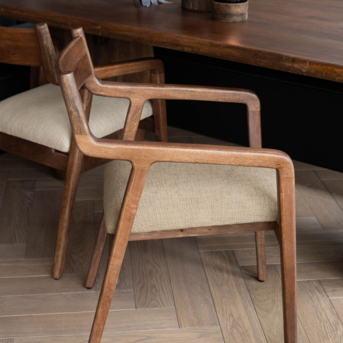 Monterey Wooden Upholstered...