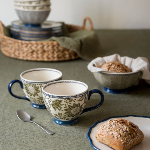 Set 2 Mug XL Hedingham Blue...