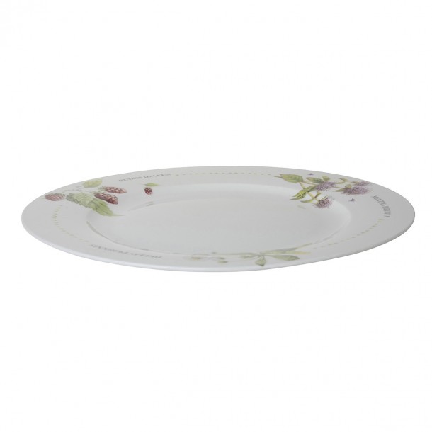 Plate with a lovely floral design.