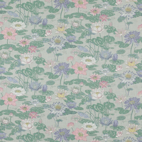 Tela Waterlilies Morado...