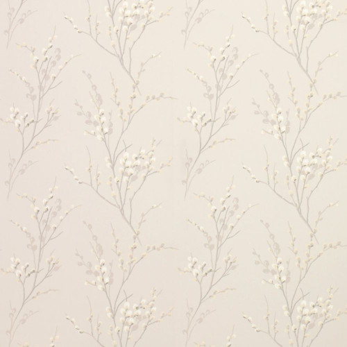 Pussy Willow Light Grey Fabric