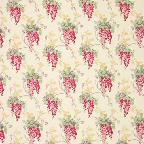 Wisteria Red Blueberry Fabric