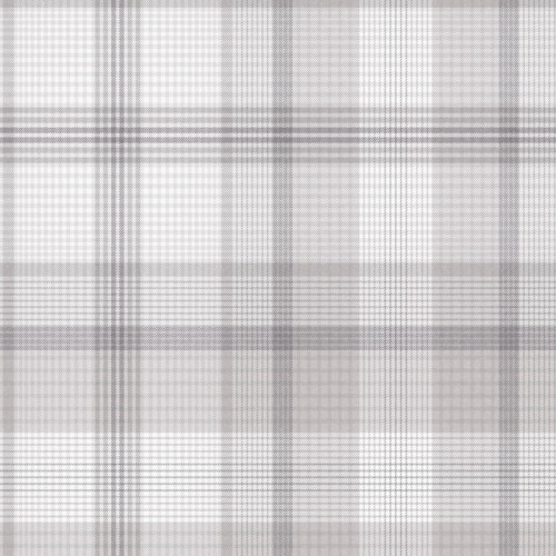 Heritage Plaid Grey Wallpaper