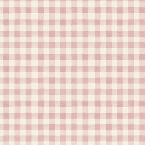 Painted Gingham Pink...
