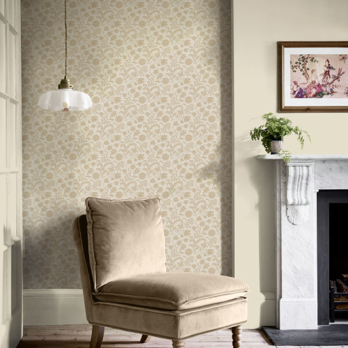 Hemingway Caramel Wallpaper...