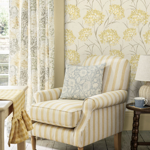 Giselle Ochre Wallpaper 10...