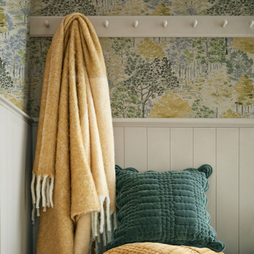 Manta Bronwen Amarillo Ocre...