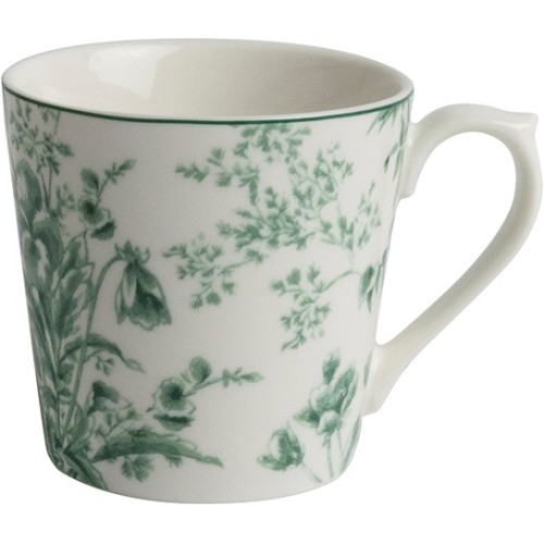 Mini Taza Flores Verdes...