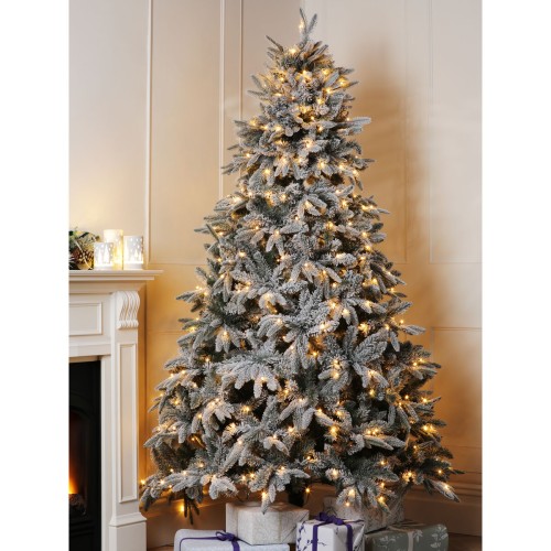 Árbol de Navidad Nevado...