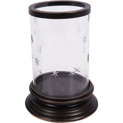 Portavelas Cleverton bronce...